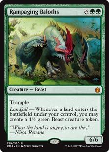 Amazon 英語版 統率者アンソロジー Commander Anthology Cma 猛り狂うベイロス Rampaging Baloths マジック ザ ギャザリング Mtg トレカ 通販