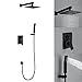 Wall Mounted Shower Faucet Set with 8