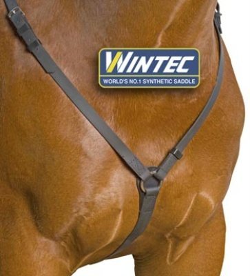Wintec Synthetic Breastplate Cob Black