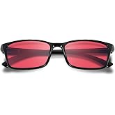 Pilestone Color Blind Glasses for Red-Green/Blue-Yellow Color Vision Deficiency Indoor/Outdoor Use ~ Pick Yours