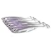 Dr.Fish Paddle Tail Swimbaits, Soft Fishing Lures for Bass Fishing, Freshwater Soft Plastic Baits Swim Shad Bait Minnow Lures Drop Shot, 2.7 Inches Purple