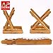 ZXY Natural Bamboo Portable Folding Stool, Indoor Outdoor Folding Stool for Shaving Shower Foot Rest Fully Assembledthumb 4