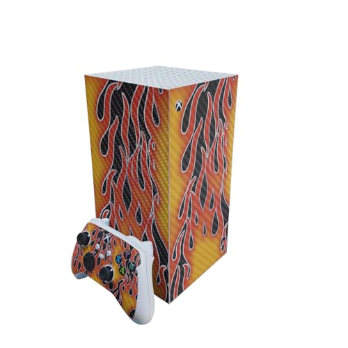 Carbon Fiber Gaming Skin Compatible with Microsoft Xbox Series X Digital Editio…