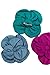 Cardani® Hand Made Flower Pin - Hat Accessory in Bamboo Luxury Bamboo - Black