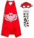 Creacty Catboy Owlette Gekko Costumes and Dress up for Kids, 3 Capes and 3 Masks - Superhero Party Supplies