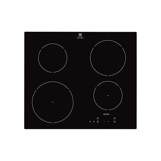 Electrolux Piano Cottura Ad Induzione Kti 6430 E Finitura Nera Da 60cm