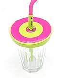 GreenPaxx Universal cup lid fits many glasses and cups 2 Pack Pink