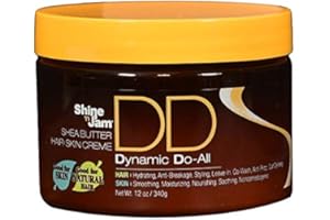 AMPRO leebeauty.com Shine n Jam Shea Butter Hair Skin Creme DD Dynamic Do - All (12oz)