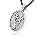 Dan's Jewelers Equality Transgender Symbol Pendant Necklace, Fine Pewter Jewelry