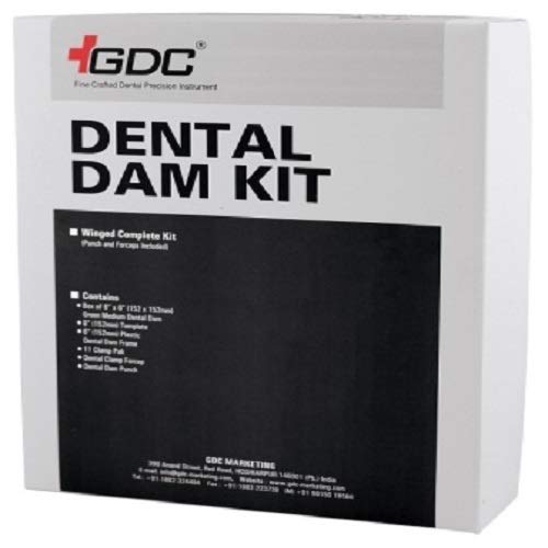 Dental Dam Kit Rubber Dam Kit Adult GDC
