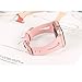 Secbolt Leather Bands Compatible with Apple Watch Band 38mm 40mm iwatch Series 6 5 4 3 2 1 SE, Slim Strap with Breathable Hole Replacement Wristband Women, Pink