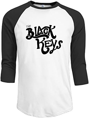 The Black Keys Font Standard Deluxe Raglan Baseball Jersey Shirt For Adults