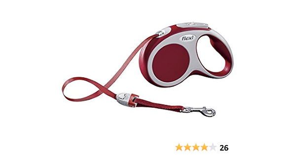 Flexi E-00425 01 Vario Cinta S Rojo, 5 m