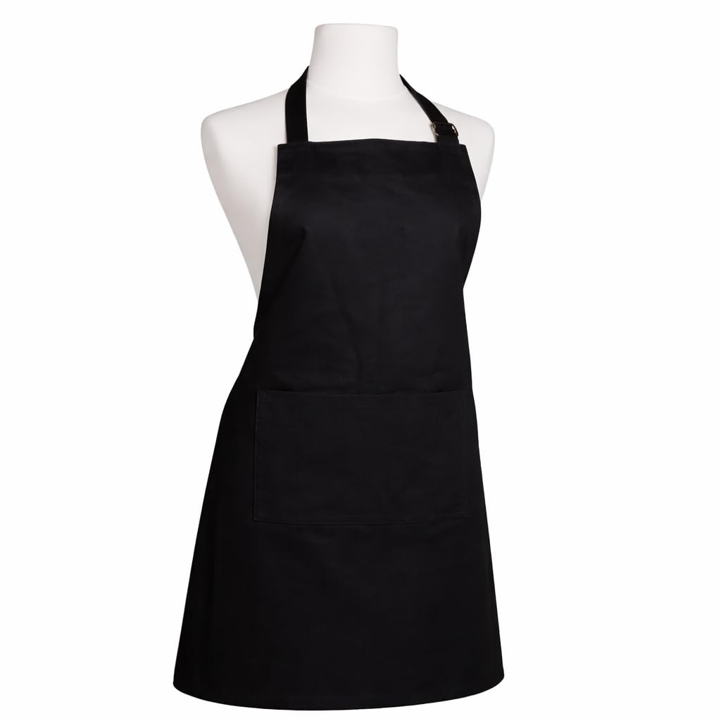 Dexam Love Colour Adult Apron, 100% cotton, True Black — image 1