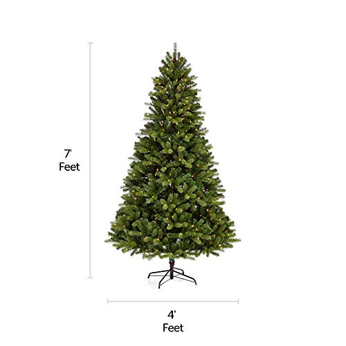 NOMA 7 Ft. Prelit Artificial Pine Christmas Tree with 400 Warm White