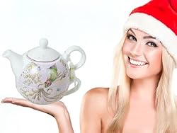 Lightahead Bone China Tea for One Set in Bird