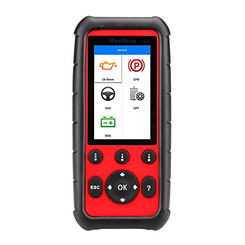 Autel MaxiDiag MD808 Diagnostic Scanner tool for Engine, Transmission, SRS and ABS systems with EPB, Oil Reset, DPF, SAS and BMS (Combination of MaxiCheck Pro and MD802)