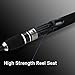 Piscifun 6'6 Medium Travel Spinning Fishing Rods Graphite Portable Fishing Pole
