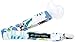 Ah Goo Baby Pacifier Clip, Easy & Quick Velcro Attachment, Zoo Frenzy Pattern