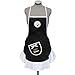 Pro Specialties Group Game day Tailgating New Orleans Saints Pro Specialties Group Apron, Black, One Size US