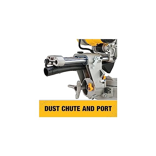 DEWALT Miter Saw, 12 Inch, 15 Amp, 3,800 RPM, Double Bevel Capacity, photo 12