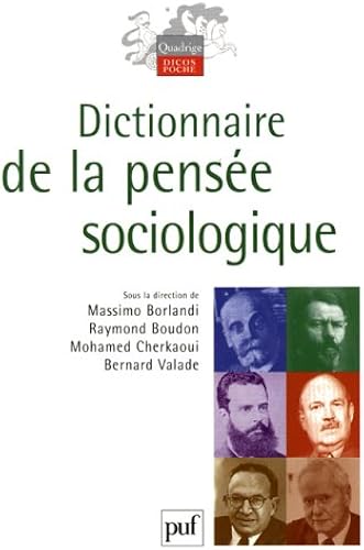 Download Dictionnaire de la pensée sociologique PDF