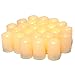 Flameless Flickering Votive Tea Lights Candles Bulk Battery Operated Set of 24 Fake Candles/Flickering Tealights LED Candle for Garden Wedding,Party, Christmas Decorations etc (Batteries Included) primary