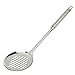 HeyLR Stainless Steel 18/8 Kitchen Utensil Tool Slotted Skimmer with Ergonomic Handle