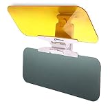 Zento Deals Transparent Windshield Car Sun Visor Day and Night Vision Anti-Glare