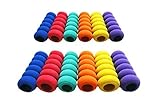 Handwriting Corrector Pencil Grips Claw for Left Handed and Arthritis (12 Pcs, Assorted Colors)
