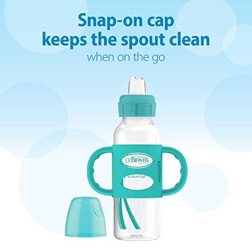 Dr. Brown’s® Milestones™ Narrow Sippy Bottle with 100 Silicone Handles