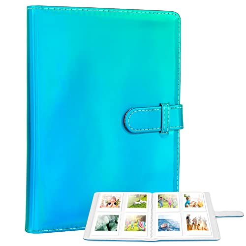 Ablus 256 Pockets Photo Album for Polaroid Snap SnapTouch Zip Mint Cameras Printers, Fujifilm Instax Mini 11 90 9 8+ 8 7S 70 50S 26 25 LiPlay Instant Camera Film, Mini Link SP-1 Printer(Sapphire blue)