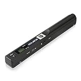 Mini Mobile Handheld Document Scanner Aoleca Portable 900 DPI Magic Wand Commercial A4 Color Scanner for Business, 16GB Micro SD Card Included.