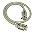 TEZONG IEEE-488 GPIB/HPIB CN24 Male to Female Metal Connector Extension Gpib Cable 5Ft 1.5M 1Pack
