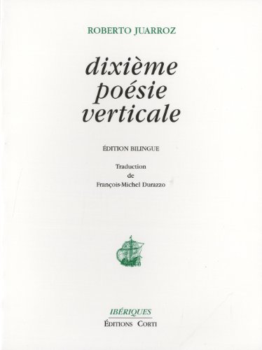 Dixième poésie verticale
