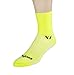 Swiftwick ASPIRE FOUR Trail Running & Cycling Socks, Compression Fit (Yellow, Large)