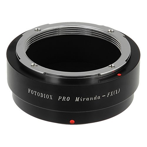 Fotodiox Pro Lens Mount Adapter - Miranda (MIR) SLR Lens to Fuji Film X-Series Mirrorless Camera Body (X-Mount)
