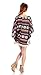 Retro Style Native American BOHO Poncho Fits US Size 2 - 6 (Item# 834)