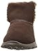 Skechers Women's Go Walk Move-Chugga Imprint Bootie,Chocolate,7.5 M US