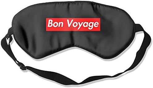 Bon Voyage Unisex Super-smooth Eye Mask Natural Silk Soft Blindfold Eyeshade Comfortable Eyepatch