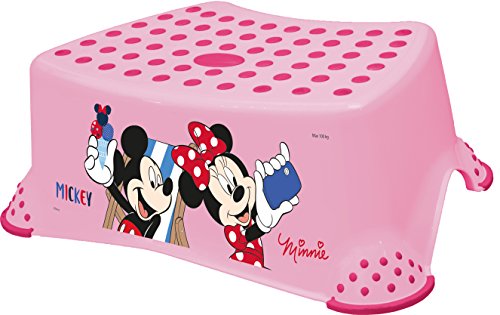 Disney Minnie Mouse Toilet Training Step Stool - Pink