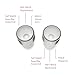 Cambridge Audio Melomania 1 Wireless Bluetooth Earbuds for iPhone or for Android (Stone)