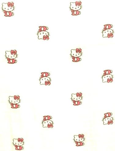Hello Kitty - Cotton Baby Blanket - with 2 Stroller Clips.