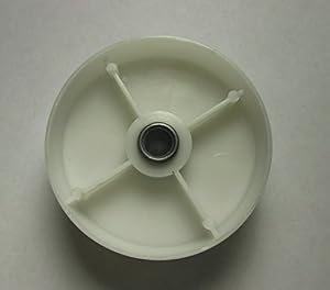 Image of 6-3037050 Dryer Idler Pulley Wheel For Whirlpool Admiral Replaces These Other Numbers 303705 1480349 AH2347254 DE405 EA2347254 K35-266 PS2347254 Y303705 AP4372890
