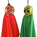 JOYIN Set of Four 16 Inch Hanging Ghost Halloween Decorations with Different Designs
