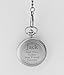 Personalized Stainless High Polished Silver Stainless Steel Pocket Watch Engraved Free - Ships from USA