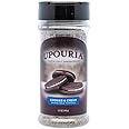 Upouria Cookies & Cream Coffee Topper, Vegan, Rich Flavor Enhancer for Coffee, Hot Chocolate, Ice Cream, 5.5oz
