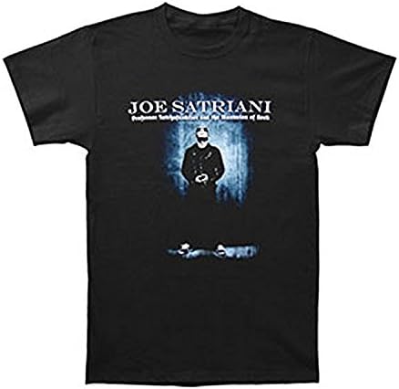 OLDYILI Joe Satriani Men39;s Professor 2008 Tour T-shirt Black Medium
