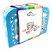 Oojami 23 Piece Childrens Pretend Tin Tea Set Including a Carrying case Unicorn Theme