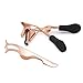 Leryeu Eyelash Curler Premium Eyelash Professional Makeup Tool With 5 Replacement Silicone Refill Pads and False Eyelashes Applicator-Used to Get Gorgeous Eye Lashes(Rose Gold)